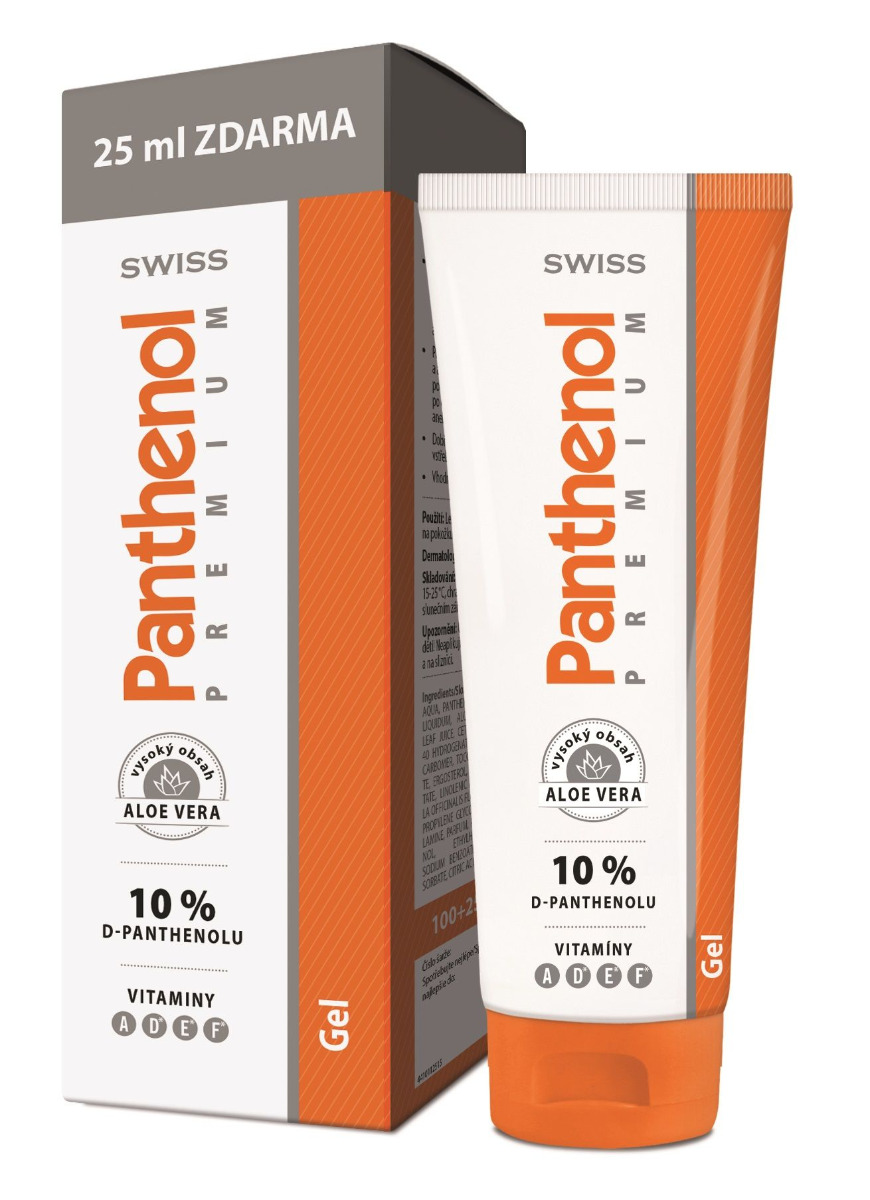 Swiss Panthenol PREMIUM 10 % gel 100+25 ml Swiss