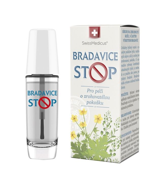 SwissMedicus BradaviceStop bylinné sérum 10 ml SwissMedicus