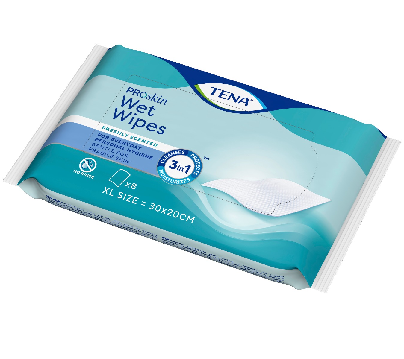 Tena Wet Wipes vlhčené ubrousky 8 ks Tena