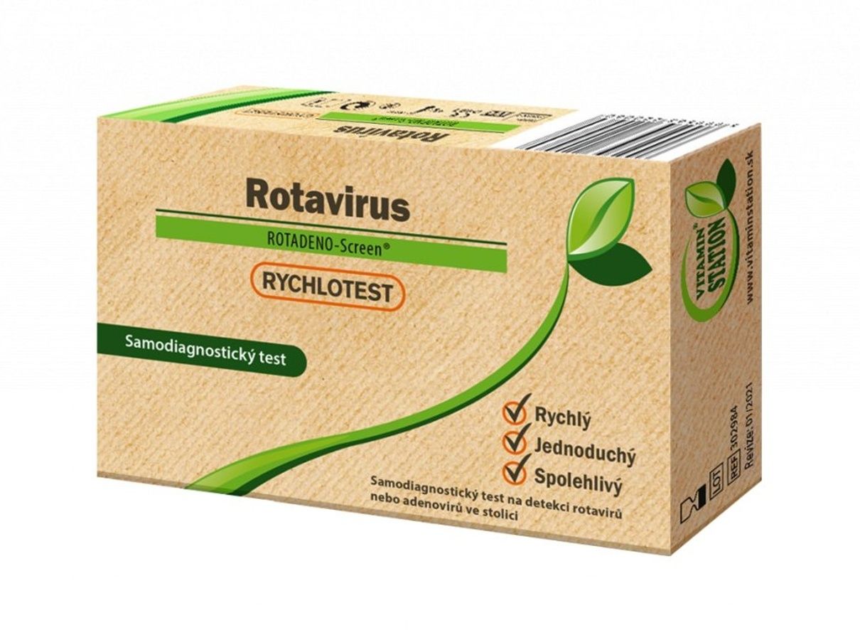 VITAMIN STATION Rychlotest Rotavirus 1 ks VITAMIN STATION