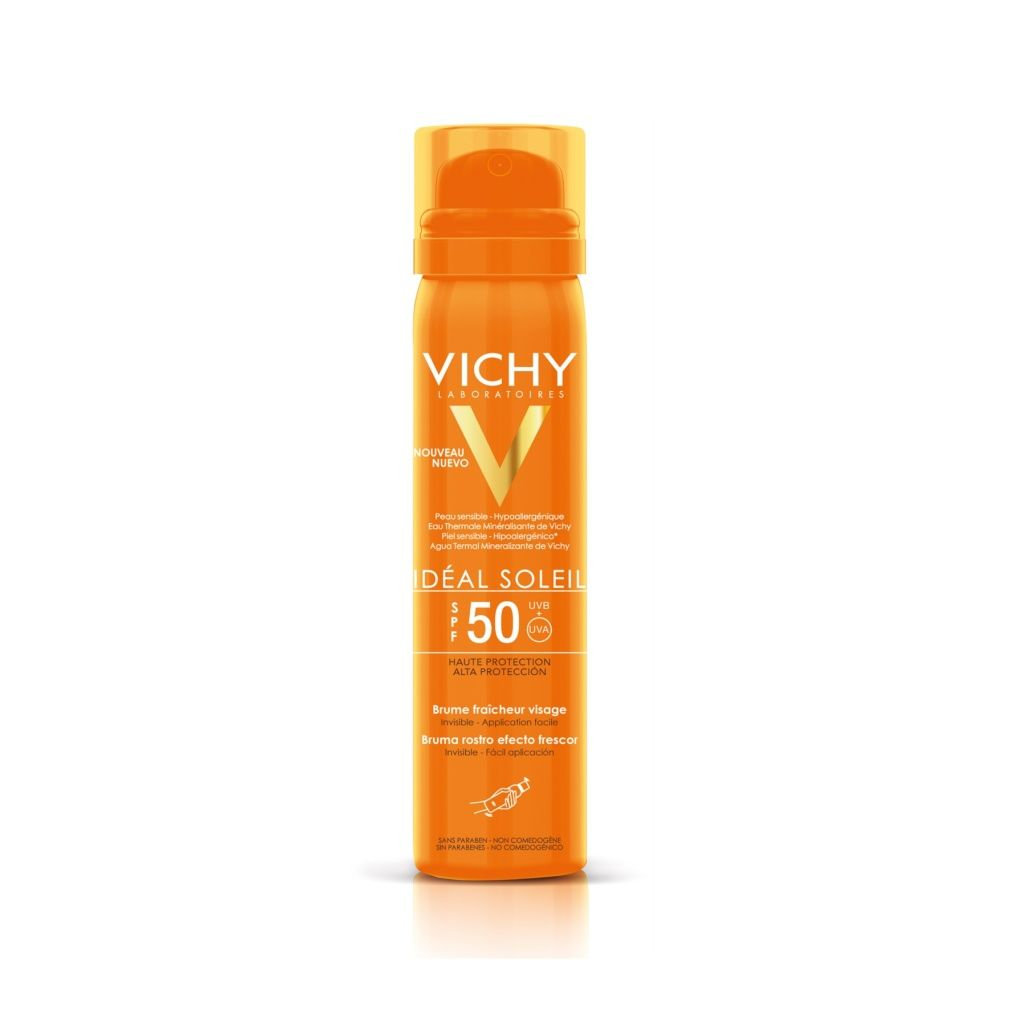 Vichy Idéal Soleil MIST SPF50+ opalovací sprej na obličej 75 ml Vichy