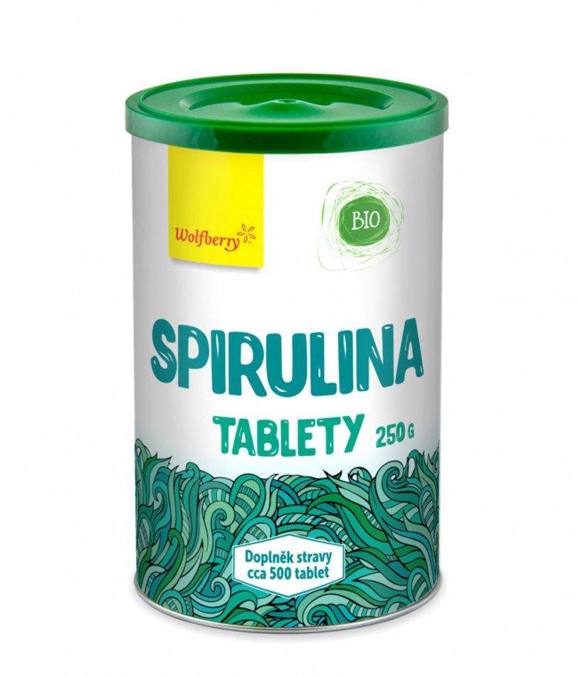 Wolfberry Spirulina BIO 250 g 500 tablet Wolfberry