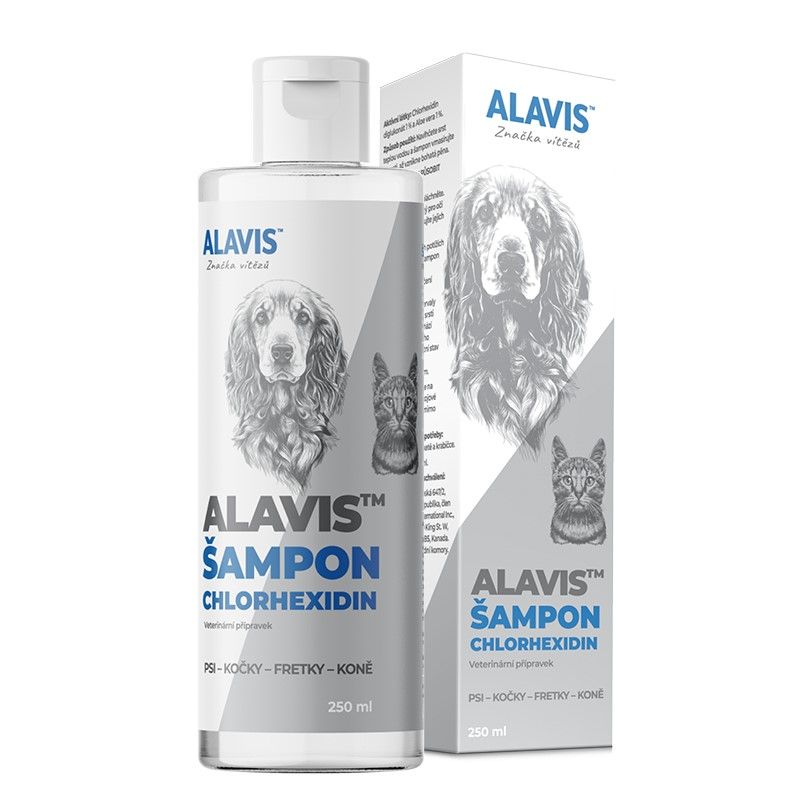 Alavis Šampon Chlorhexidin 250 ml Alavis