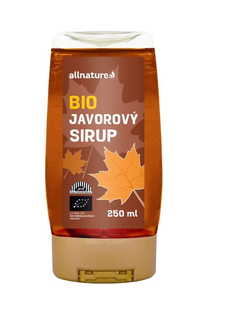 Allnature Javorový sirup BIO 250 ml Allnature