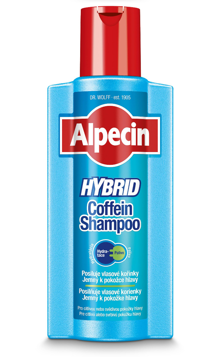Alpecin Hybrid kofeinový šampon 375 ml Alpecin