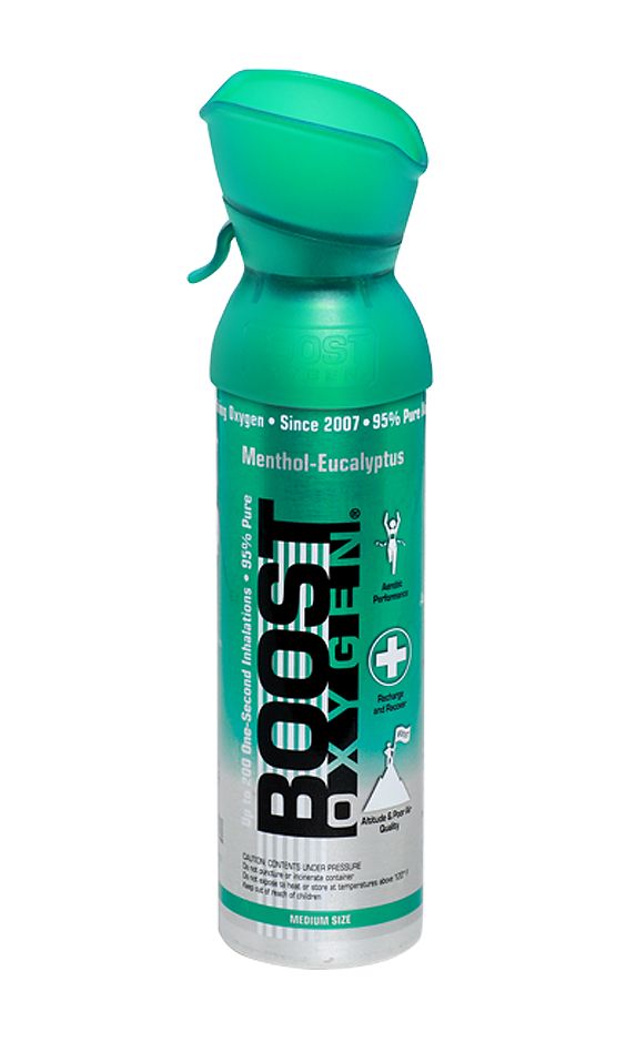 Boost Oxygen kyslík Menthol-Eucalyptus vel. M 5 l Boost Oxygen