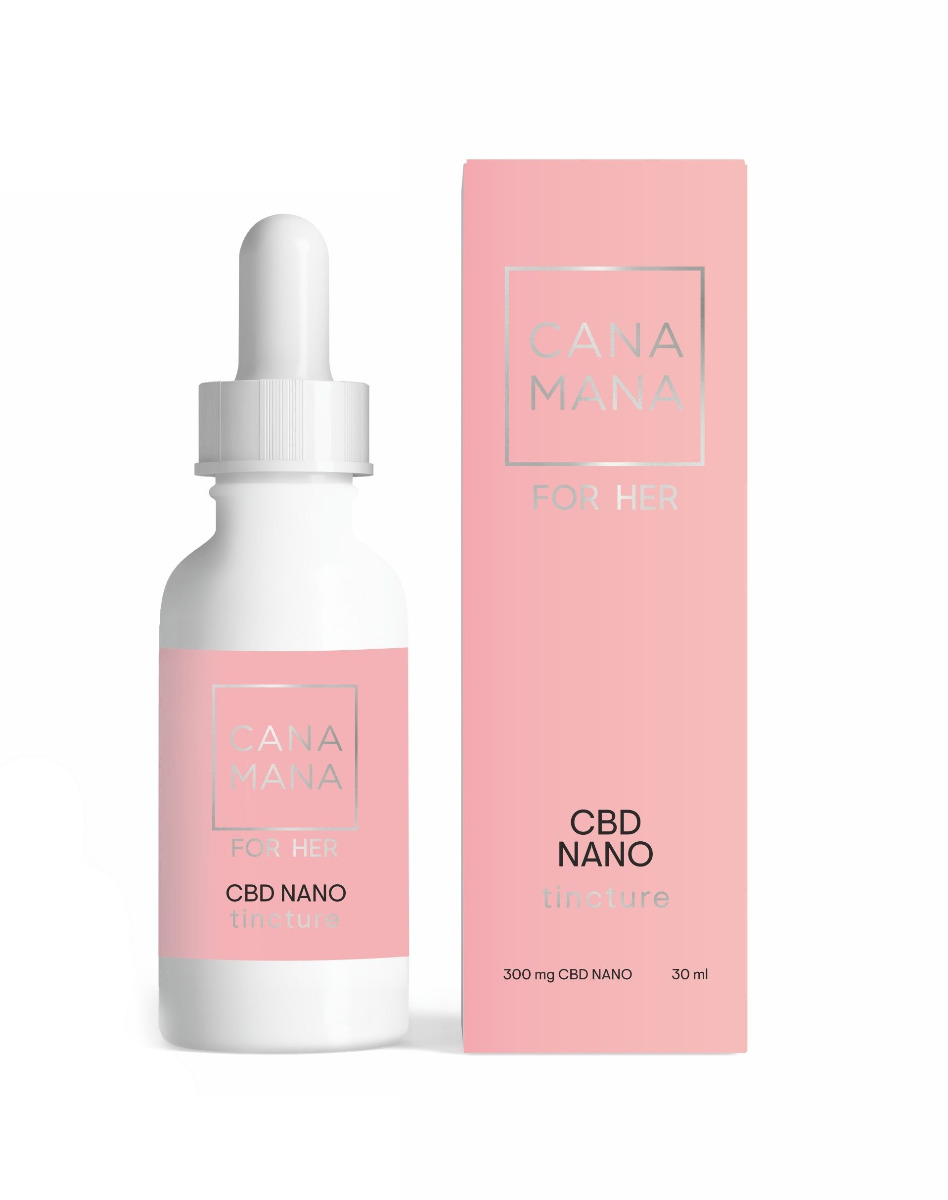 CANAMANA for Her CBD NANO tincture 30 ml CANAMANA