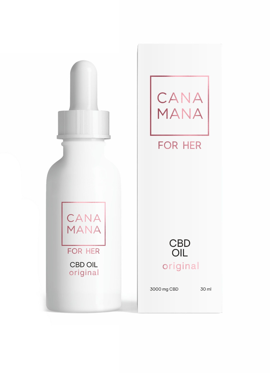 CANAMANA for Her CBD Oil original 30 ml CANAMANA