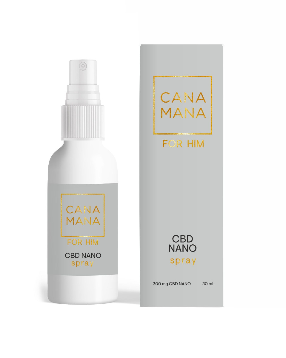 CANAMANA for Him CBD NANO spray 30 ml CANAMANA