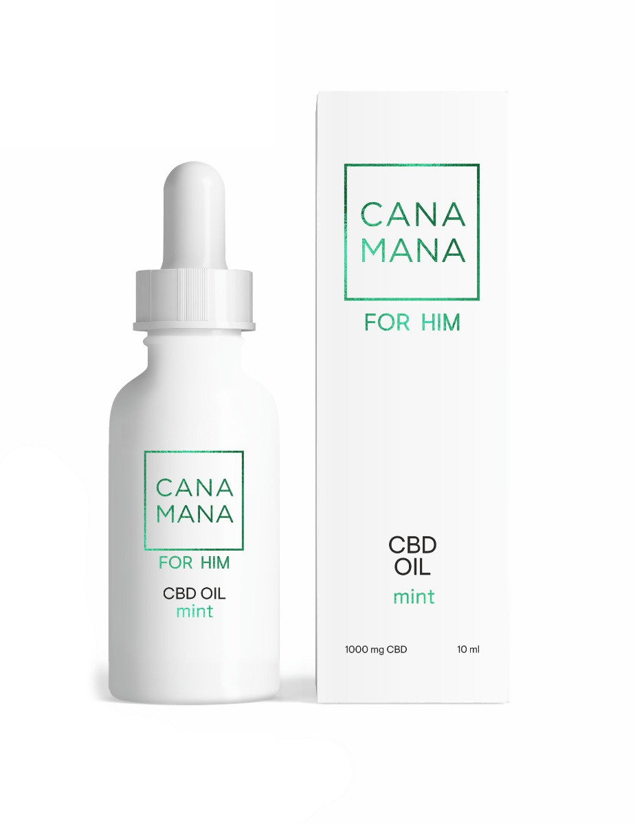 CANAMANA for Him CBD Oil mint 10 ml CANAMANA