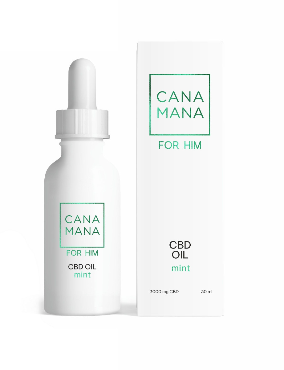 CANAMANA for Him CBD Oil mint 30 ml CANAMANA