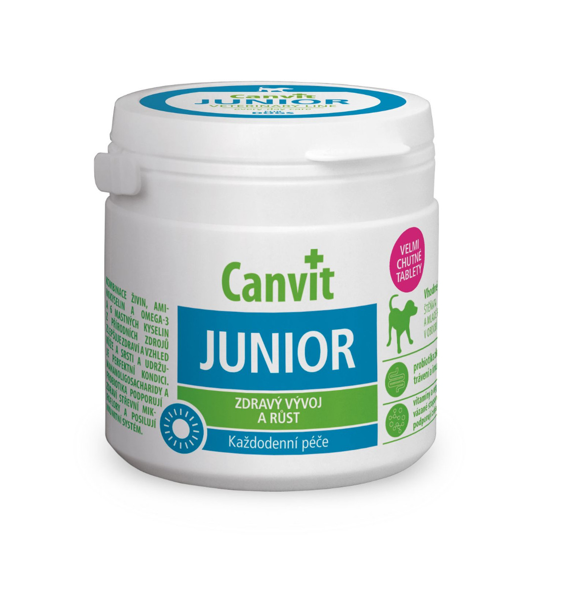 Canvit Junior pro psy ochucený 230 tablet Canvit