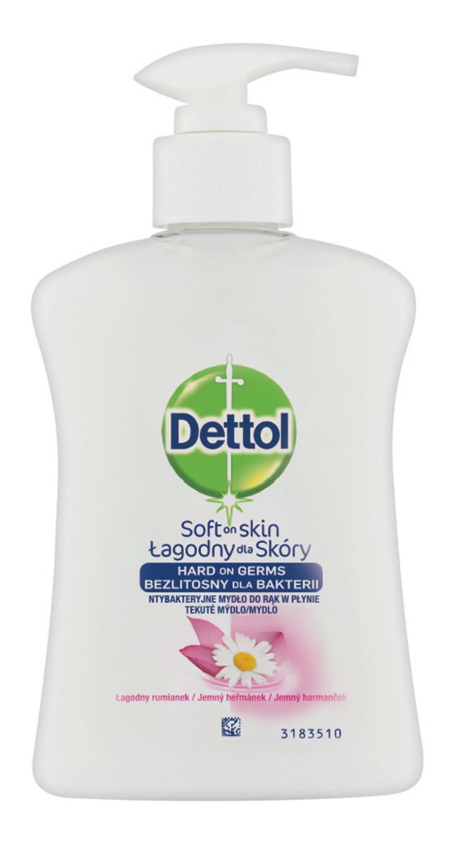 Dettol Tekuté mýdlo s výtažkem z heřmánku 250 ml Dettol