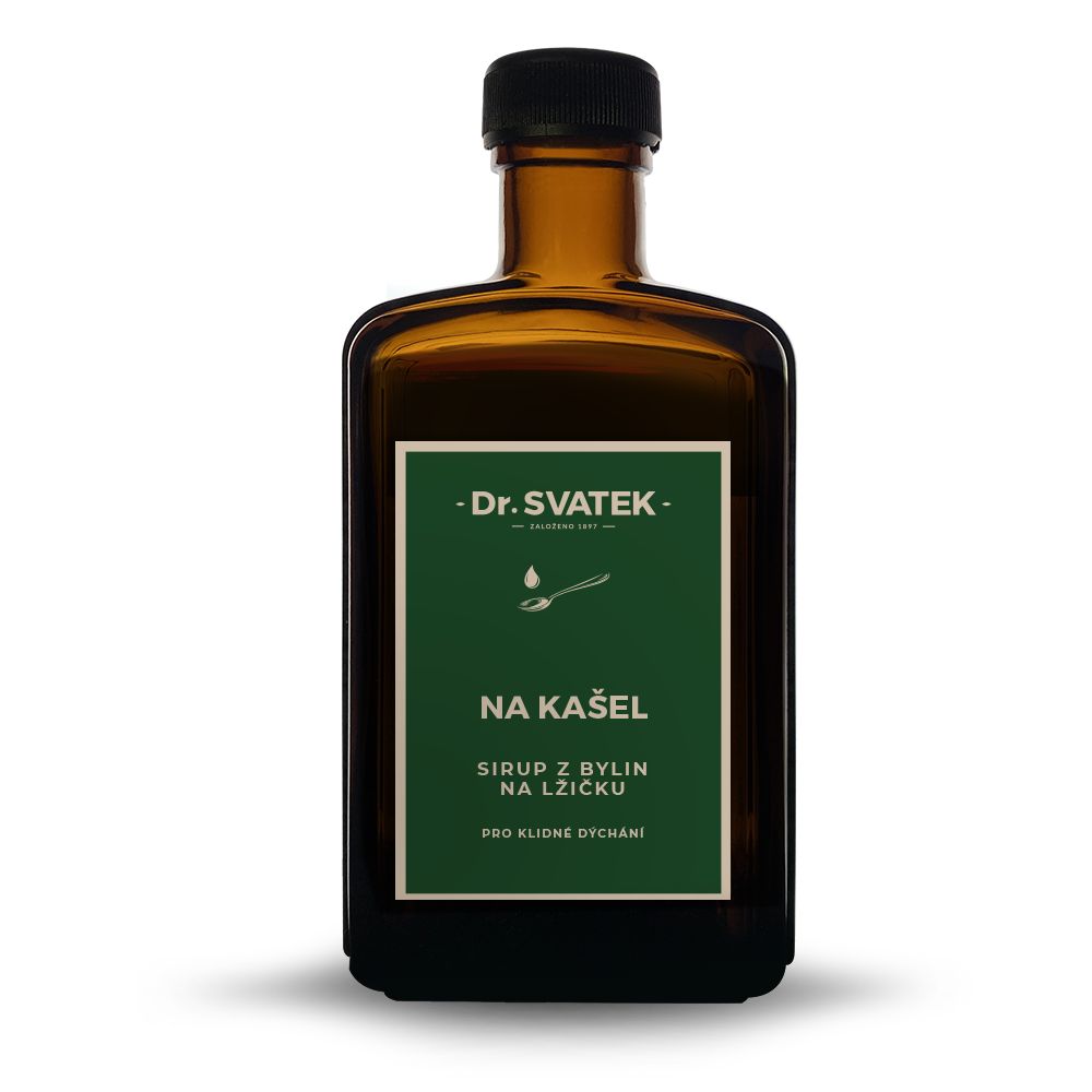 Dr. Svatek Sirup z bylin NA KAŠEL 250 ml Dr. Svatek