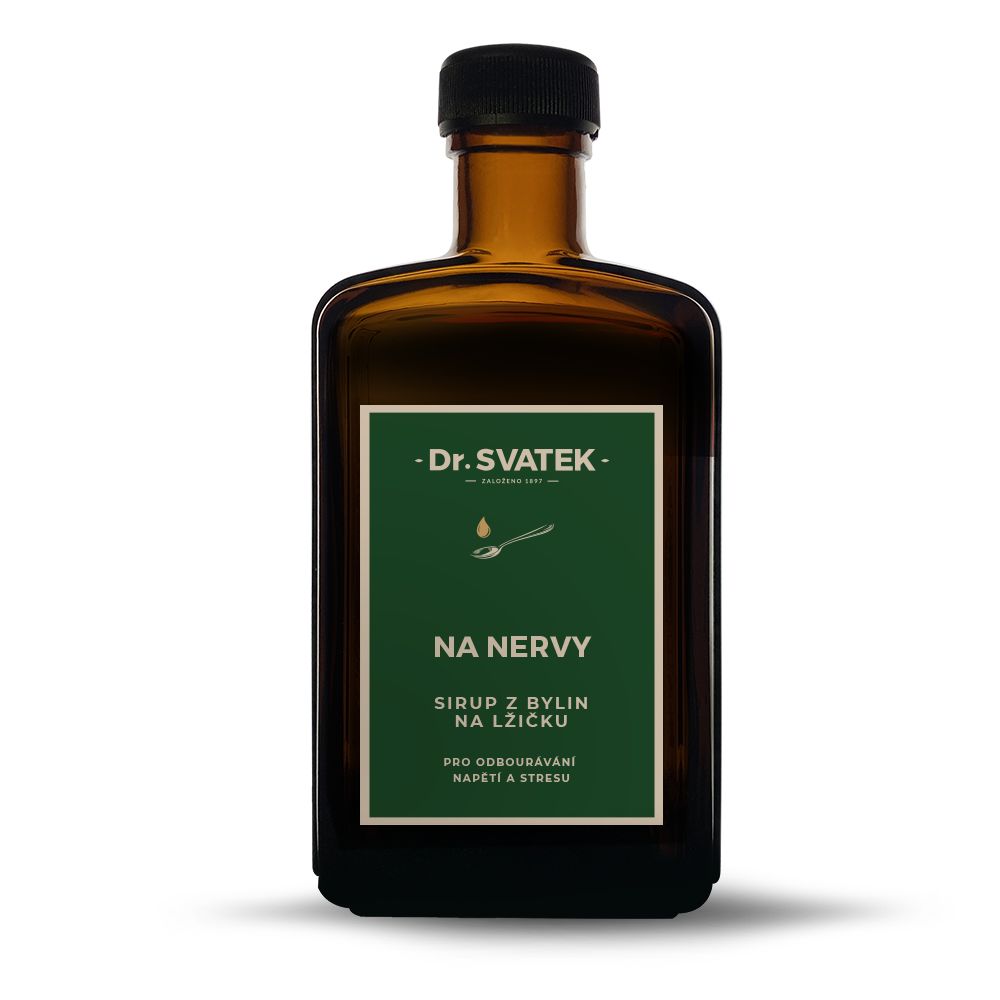 Dr. Svatek Sirup z bylin NA NERVY 250 ml Dr. Svatek