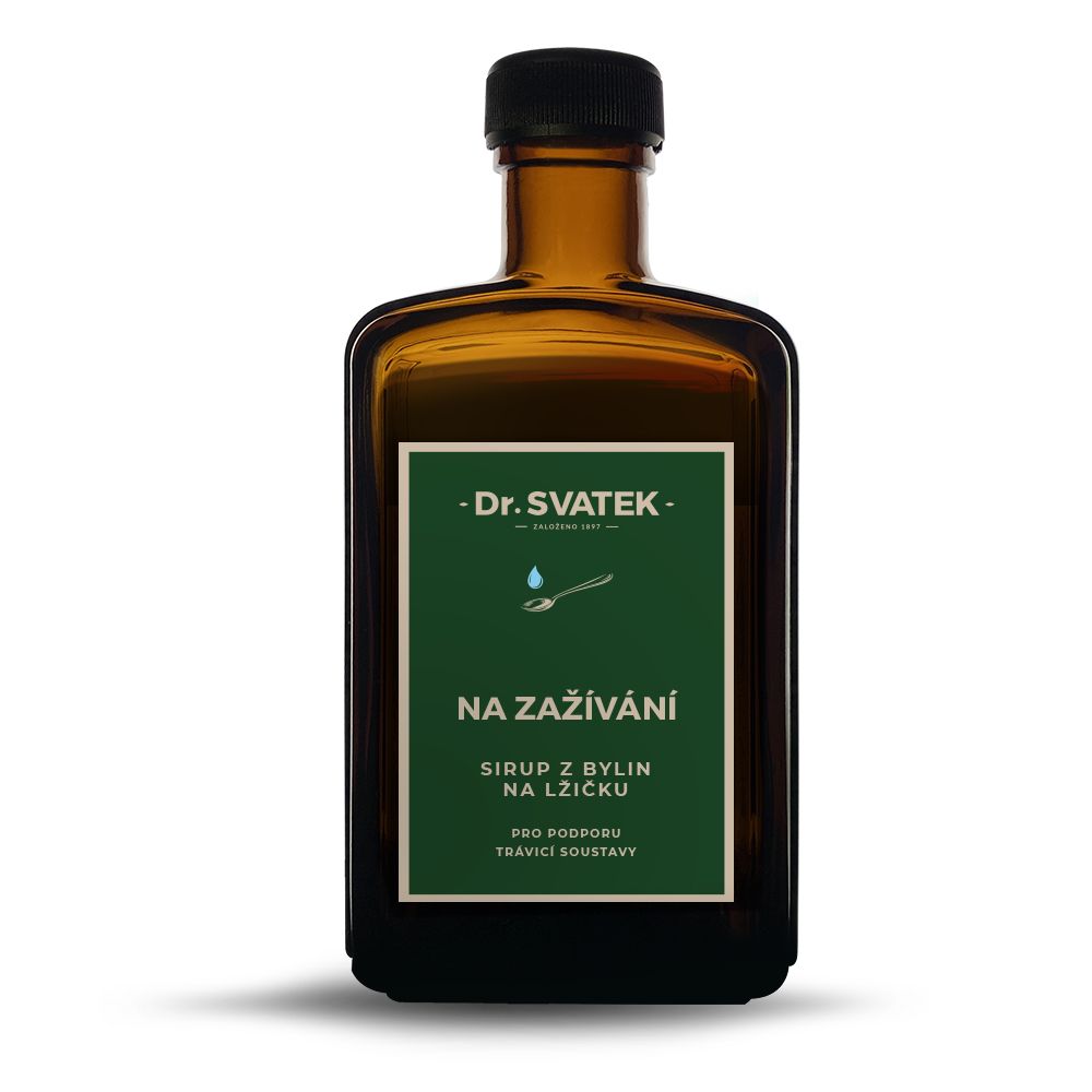 Dr. Svatek Sirup z bylin NA ZAŽÍVÁNÍ 250 ml Dr. Svatek