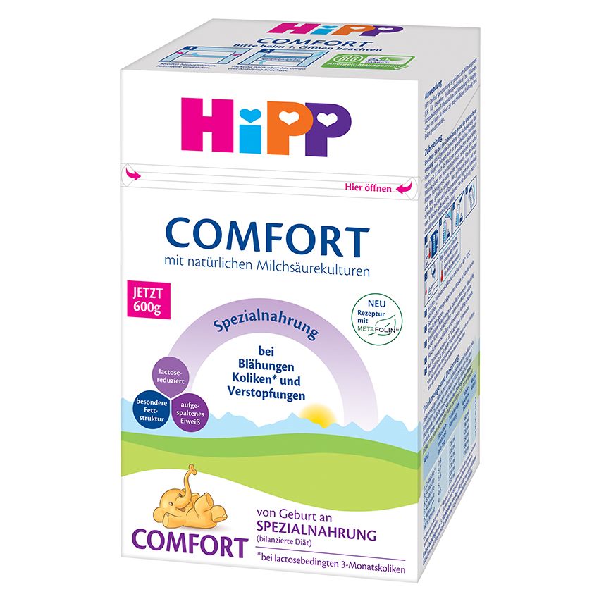 Hipp Comfort Speciální kojenecká výživa 600 g Hipp
