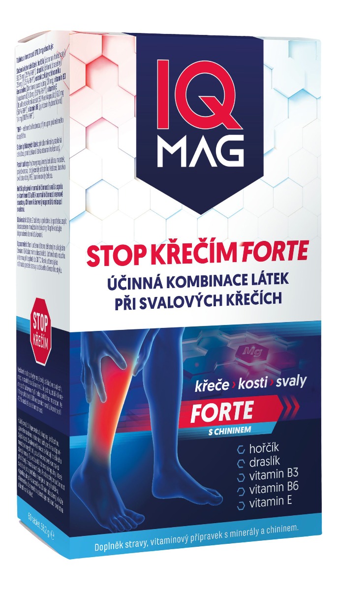 IQ Mag STOP křečím Forte 60 tablet IQ Mag