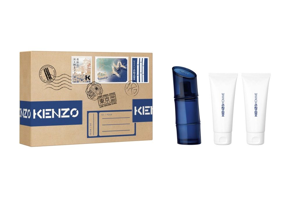 Kenzo Homme Intense Dárkový set pánská toaletní voda 60 ml + sprchový gel 75 ml Kenzo