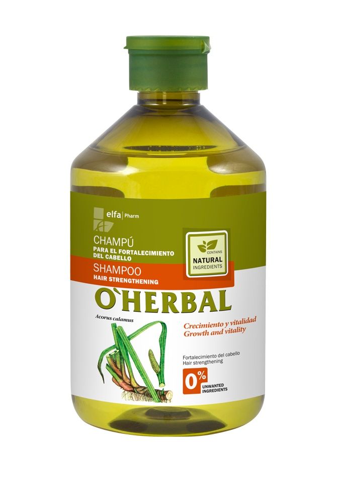 O´Herbal Posilujicí šampon pro slabé vlasy s extraktem z kořene puškvorce 500 ml O´Herbal