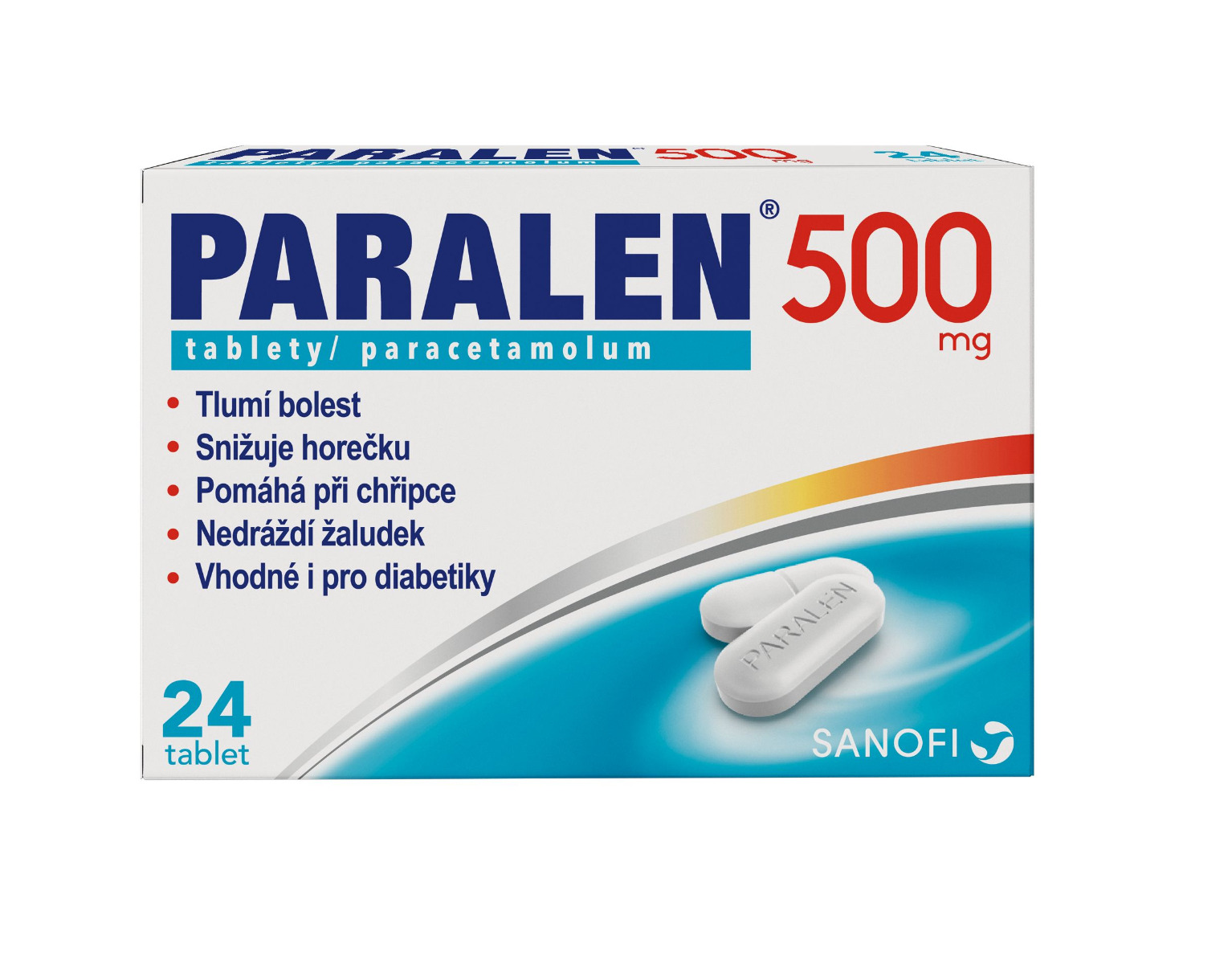 Paralen 500 mg 24 tablet Paralen