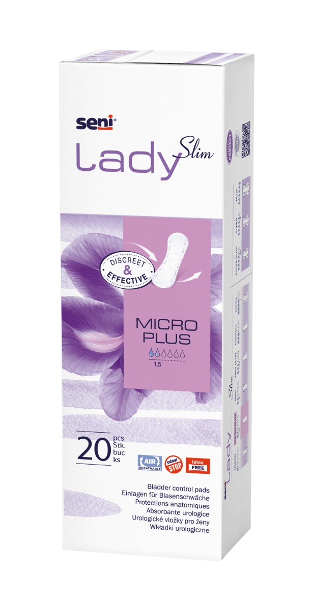 Seni Lady Slim Micro inkontinenční vložky 20 ks Seni