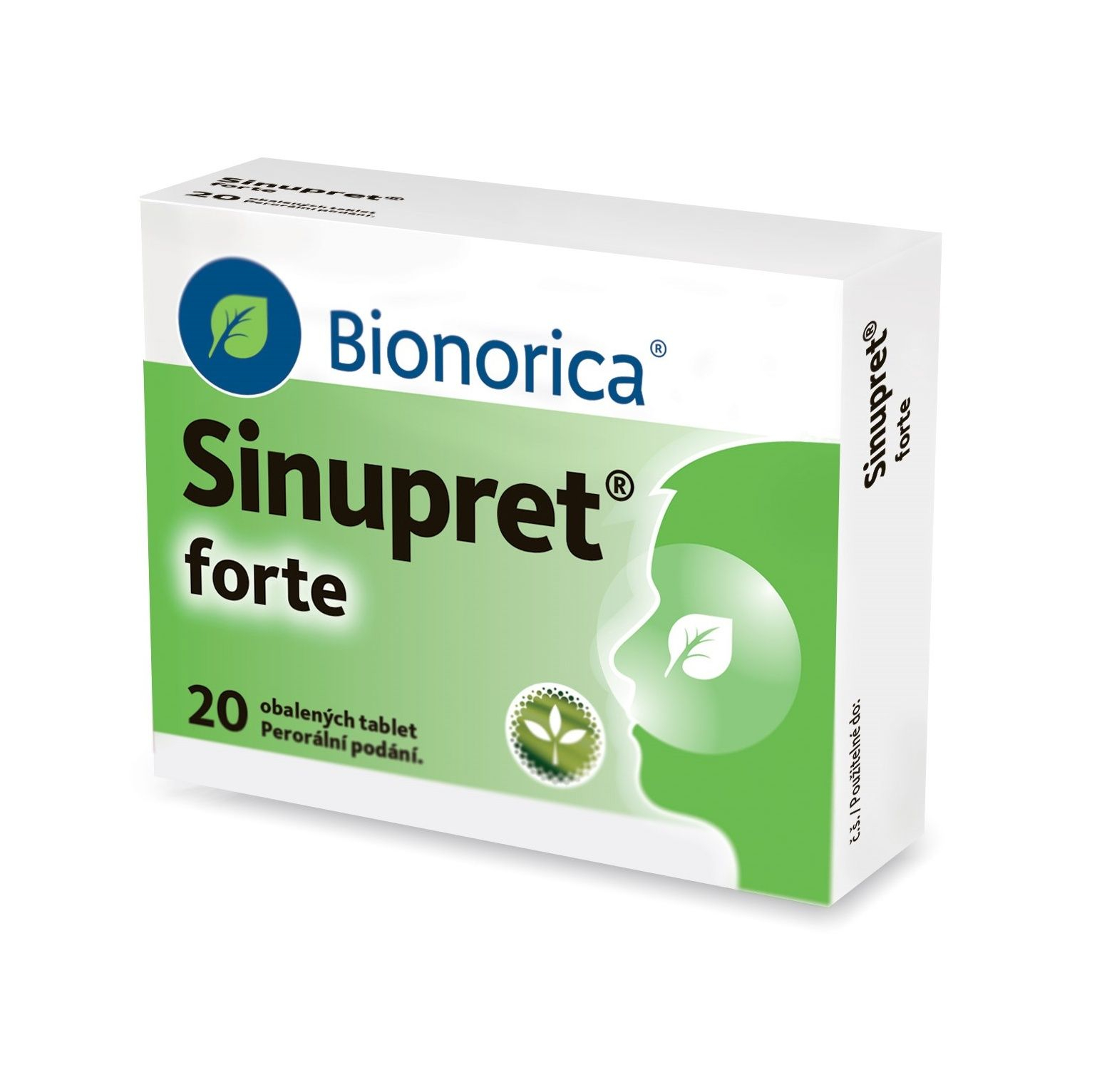 Sinupret forte 20 obalených tablet Sinupret