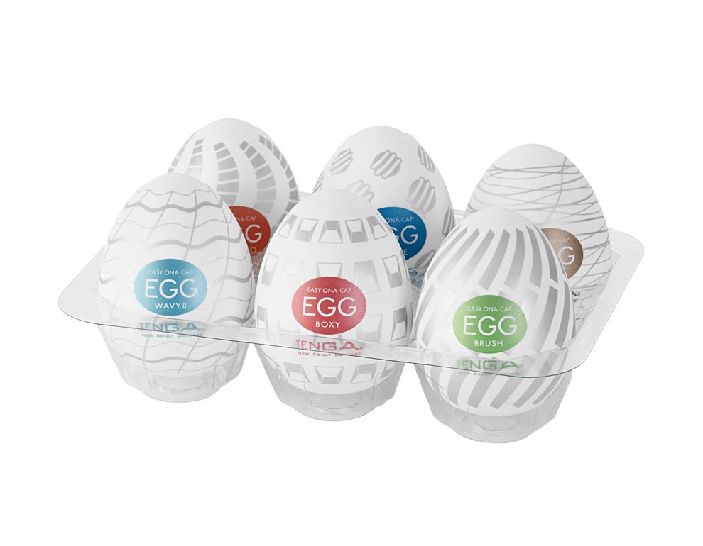 TENGA EGG Standard masturbační vajíčka 6 ks TENGA
