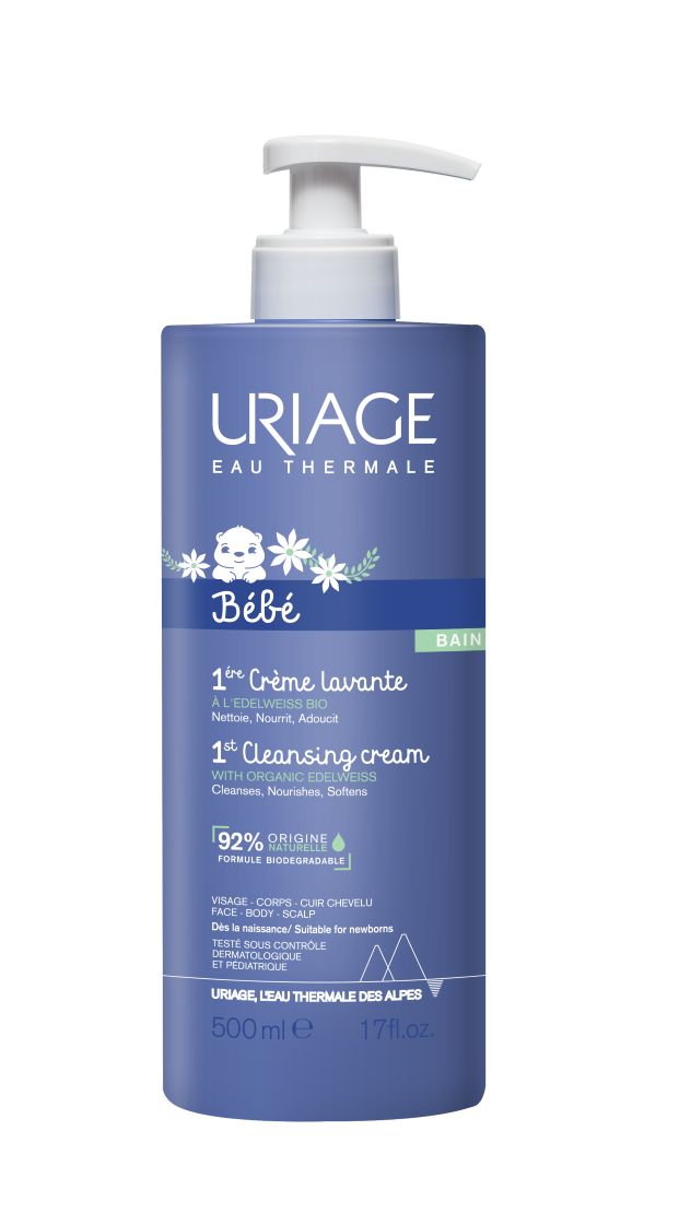 Uriage Bébé Mycí krém pro nejmenší 500 ml Uriage