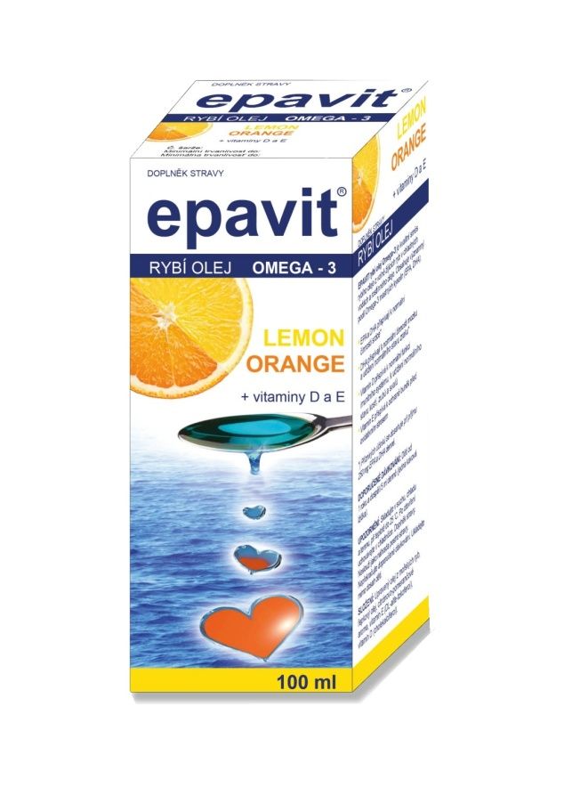 epavit Rybí olej Omega-3 100 ml epavit