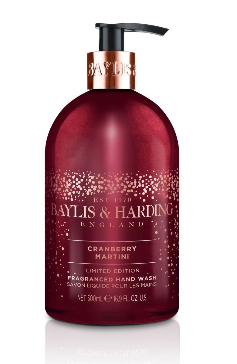 Baylis & Harding Vánoční tekuté mýdlo na ruce Cranberry Martini 500 ml Baylis & Harding