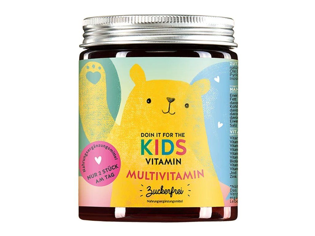 Bears With Benefits Multivitaminový komplex pro děti bez cukru 60 ks Bears With Benefits