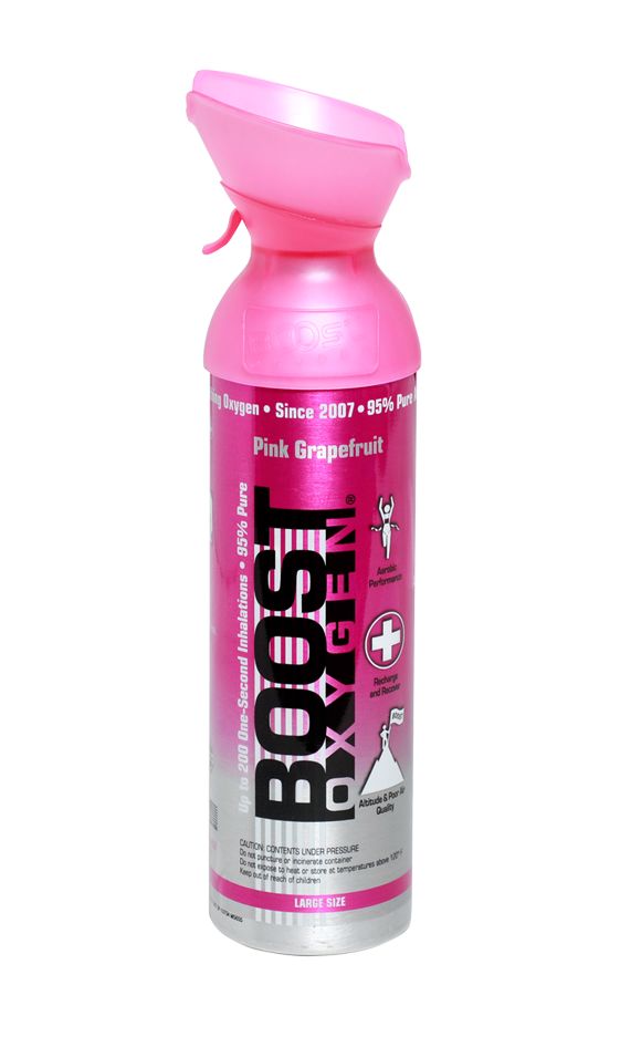 Boost Oxygen kyslík Pink Grapefruit vel. L 9 l Boost Oxygen