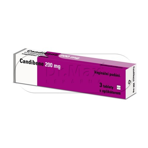 Candibene 200 mg 3 vaginální tablety Candibene