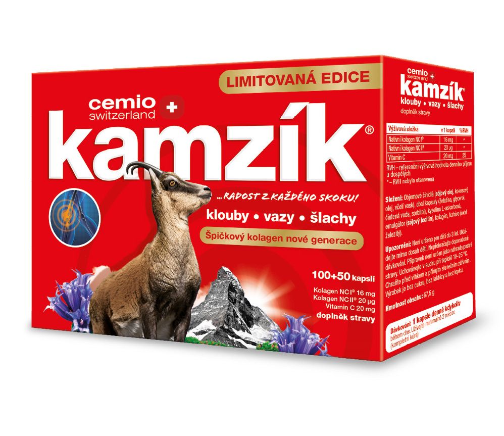 Cemio Kamzík 100+50 kapslí Cemio