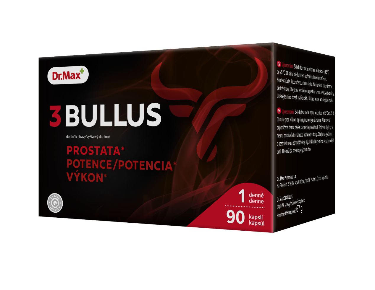 Dr.Max 3BULLUS 90 kapslí Dr.Max