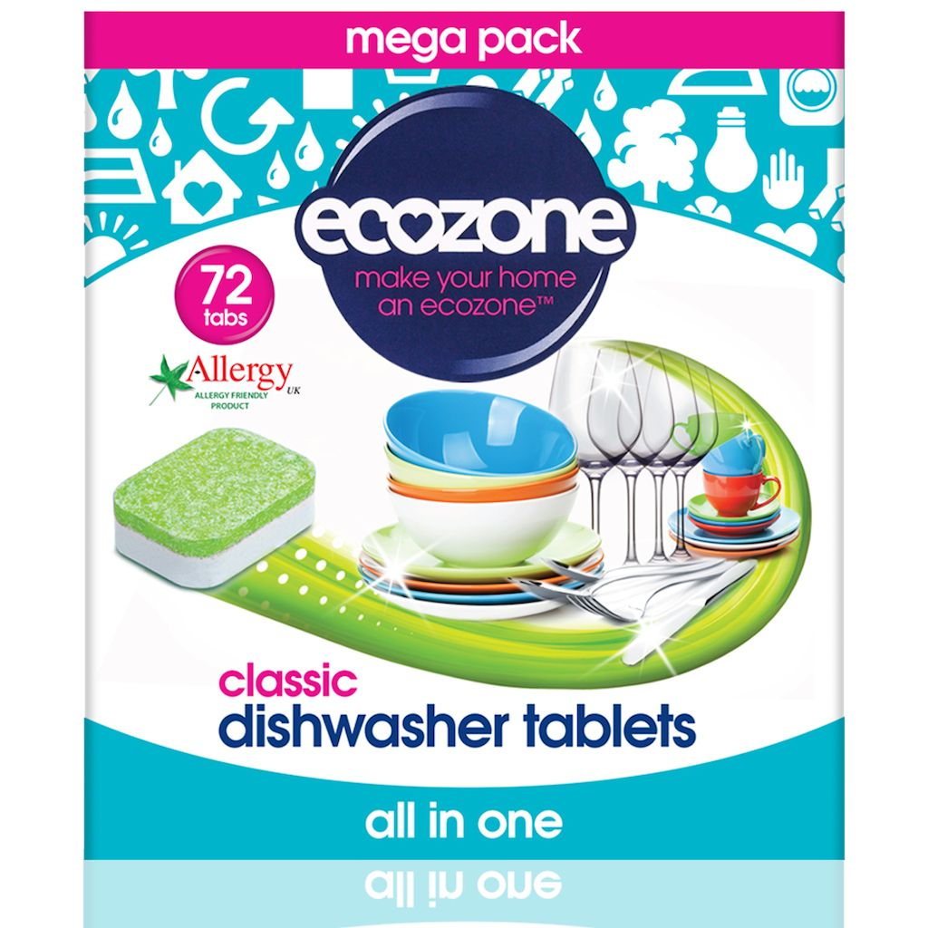 Ecozone Tablety do myčky Classic 72 ks Ecozone