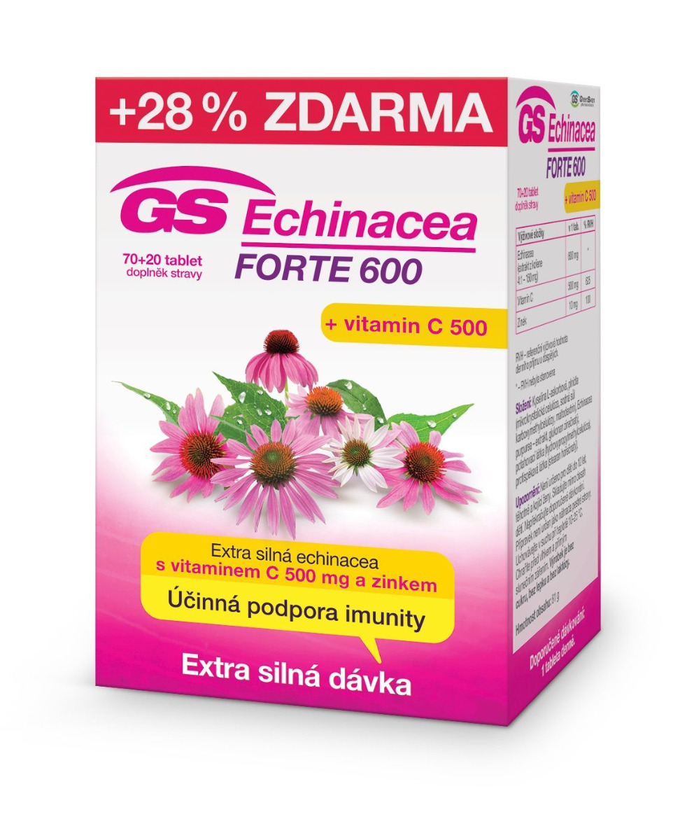 GS Echinacea Forte 600 70+20 tablet GS