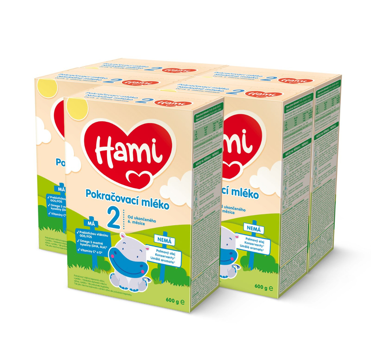 Hami 2 5x600 g Hami