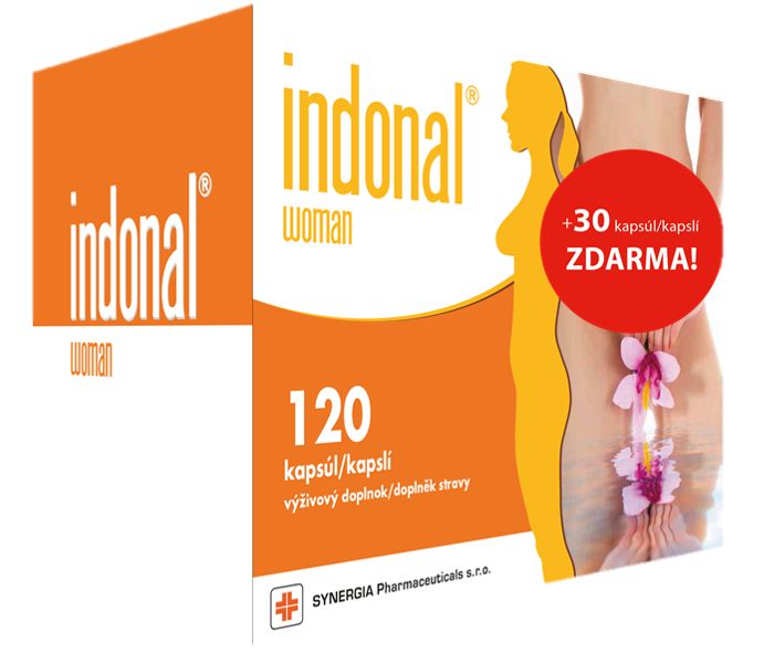 Indonal Woman 120+30 kapslí Indonal