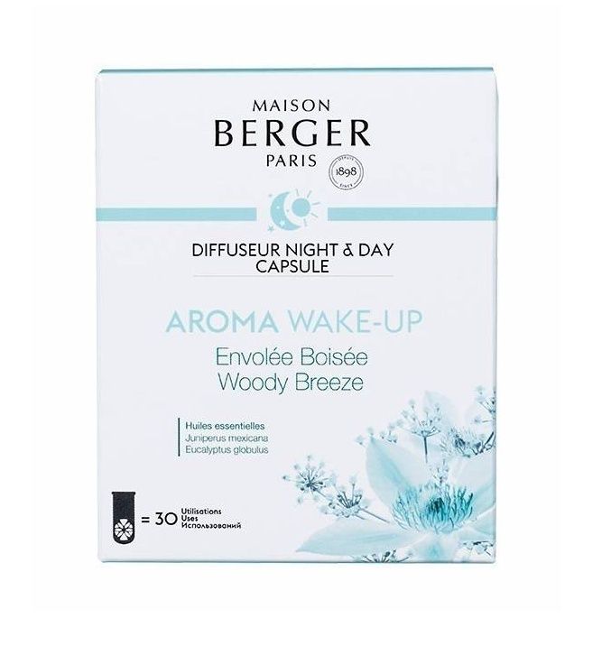 Maison Berger Paris Night and Day Kapsle do difuzéru Wake-Up Lesní vánek 1 ks Maison Berger Paris