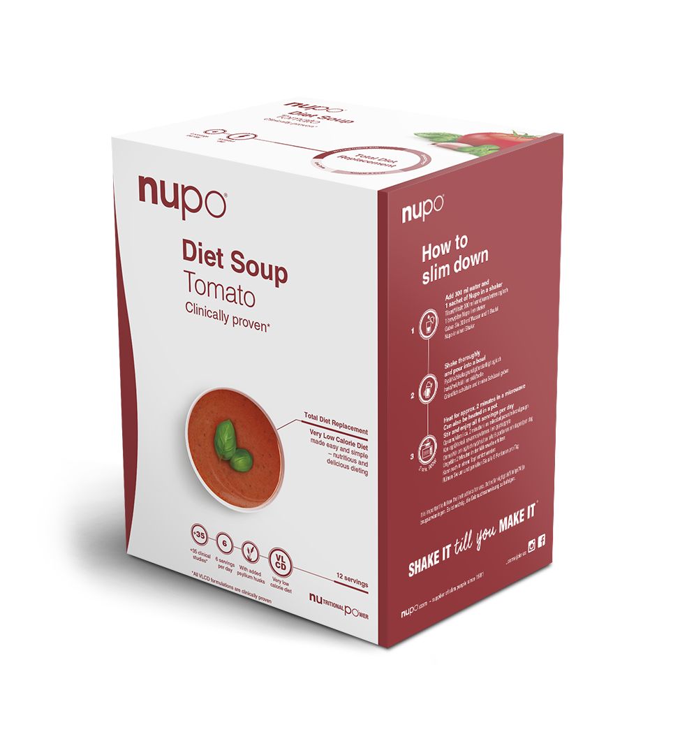 NUPO Dieta Tomatová polévka 12x32 g NUPO