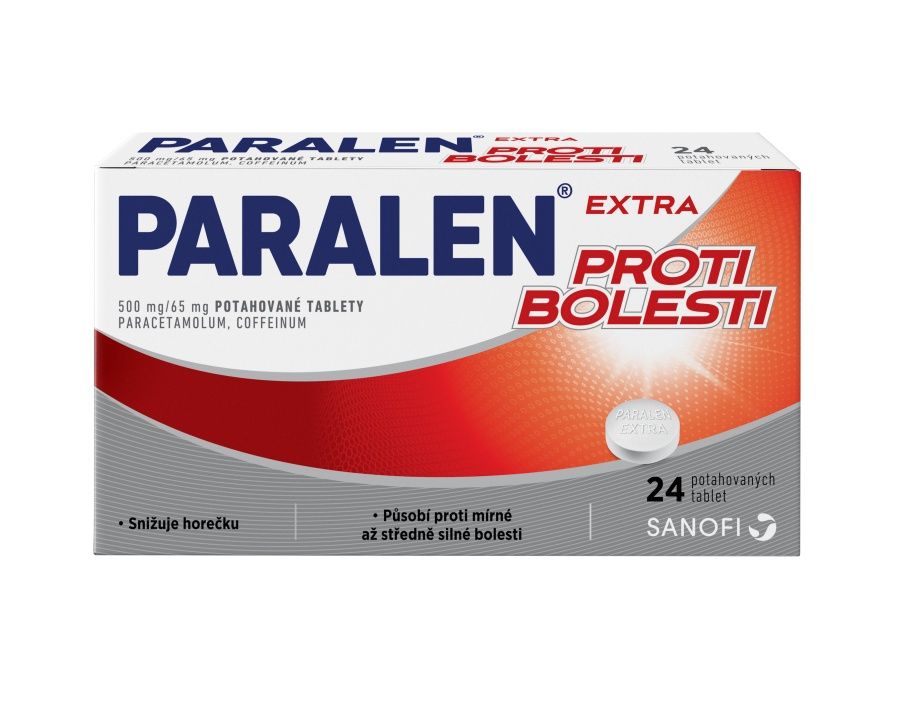 Paralen Extra proti bolesti 24 tablet Paralen