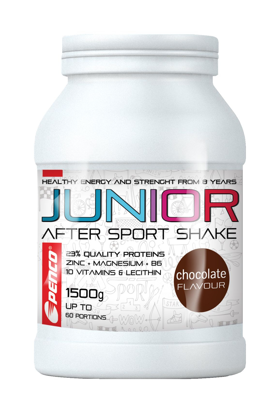 Penco Junior after Sport Shake čokoláda 1500 g Penco