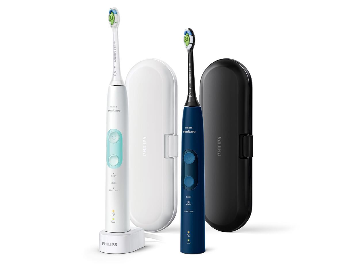 Philips Sonicare ProtectiveClean 5100 HX6851/34 elektrické zubní kartáčky 1+1 ks Philips Sonicare