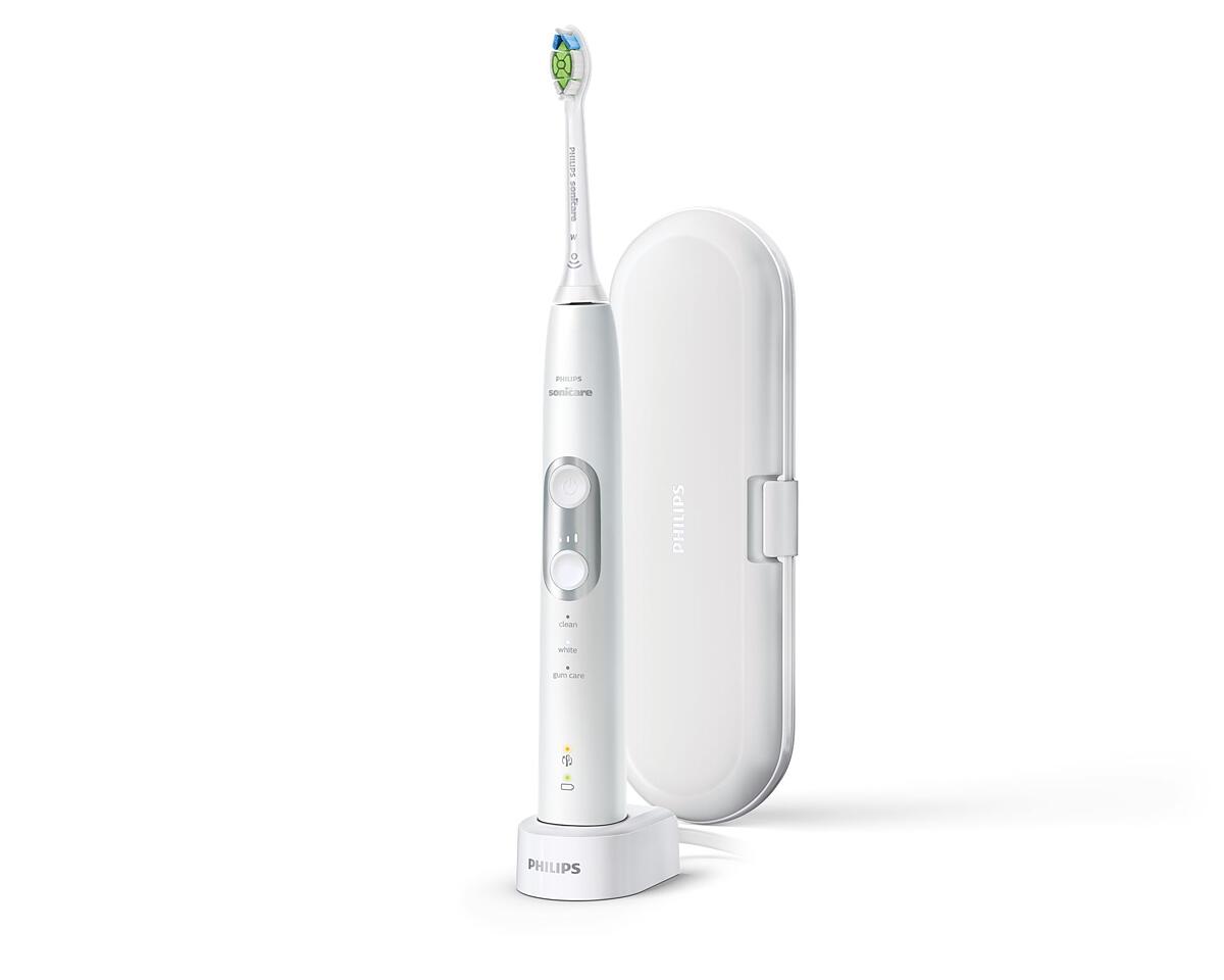 Philips Sonicare ProtectiveClean 6100 HX6877/28 White sonický zubní kartáček Philips Sonicare