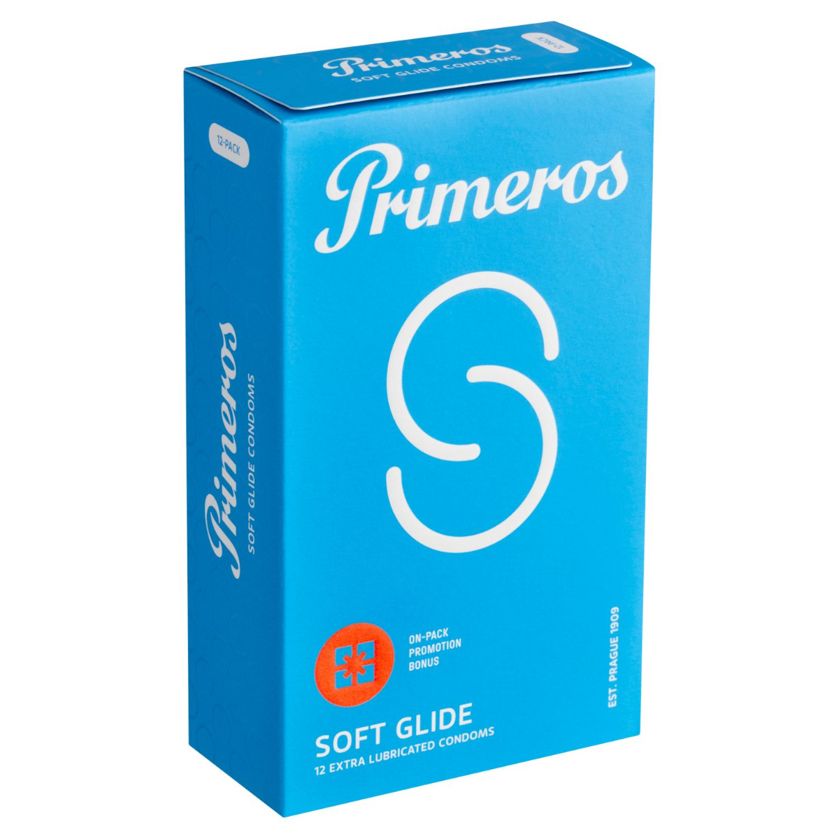 Primeros Soft Glide kondomy se zvýšenou dávkou lubrikace 12 ks Primeros