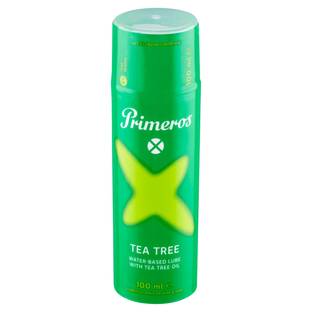 Primeros Tea Tree Lubrikační gel s výtažkem z čajovníku australského 100 ml Primeros