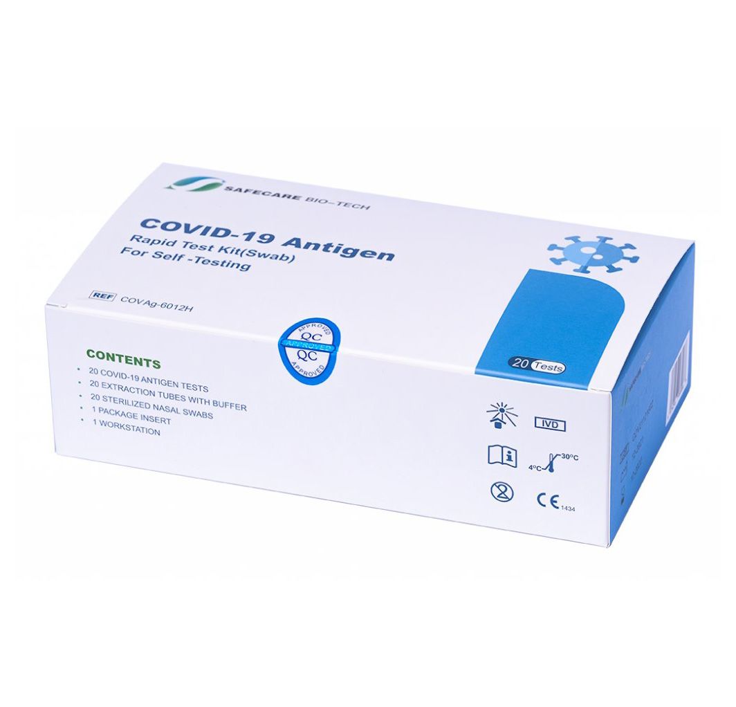 SAFECARE COVID-19 Antigen Rapid Test 20 ks SAFECARE