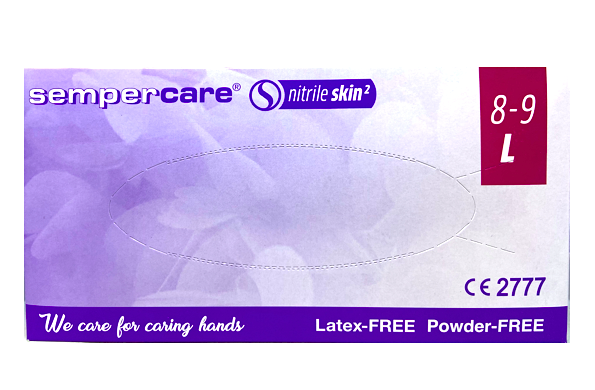 Sempercare Nitril Skin2 Jednorázové rukavice vel. L 200 ks Sempercare